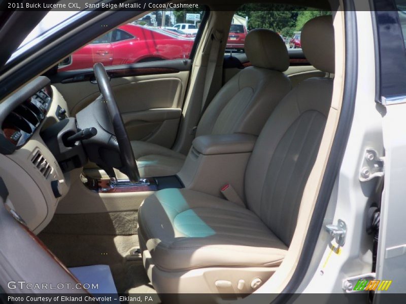 Sand Beige Metallic / Cocoa/Cashmere 2011 Buick Lucerne CXL