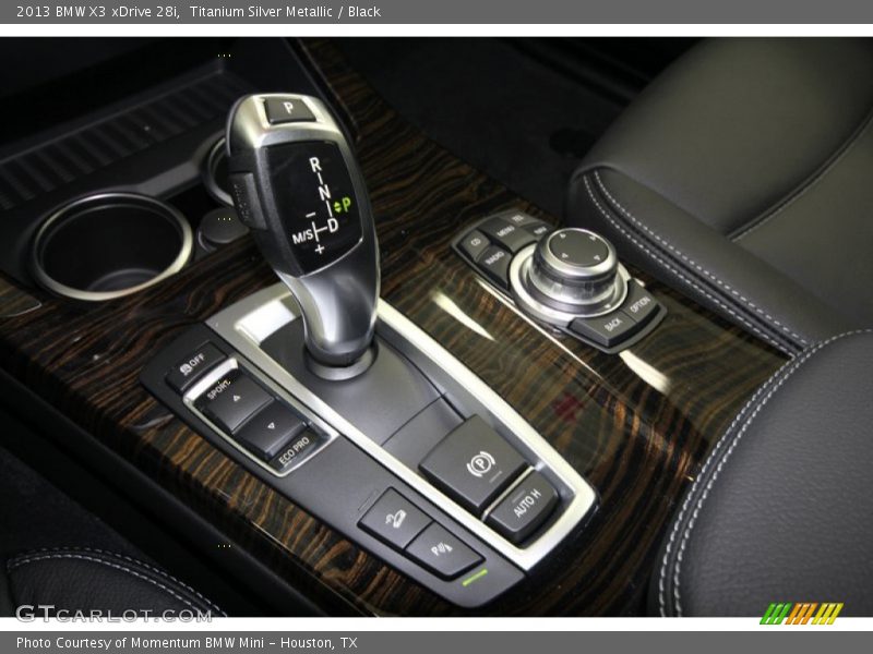 Titanium Silver Metallic / Black 2013 BMW X3 xDrive 28i
