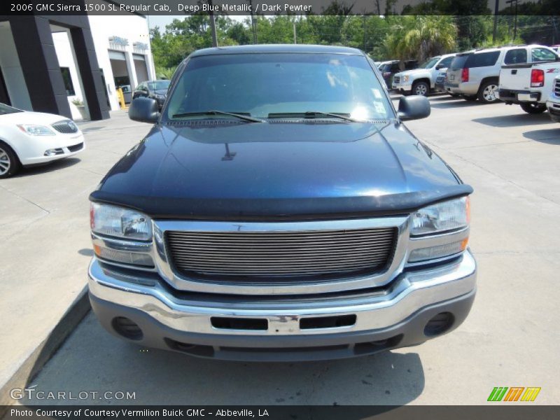 Deep Blue Metallic / Dark Pewter 2006 GMC Sierra 1500 SL Regular Cab