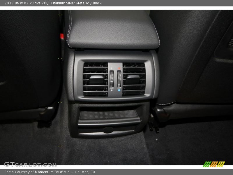 Titanium Silver Metallic / Black 2013 BMW X3 xDrive 28i