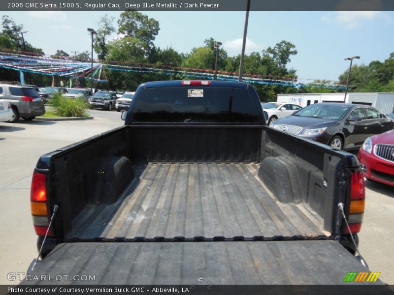 Deep Blue Metallic / Dark Pewter 2006 GMC Sierra 1500 SL Regular Cab