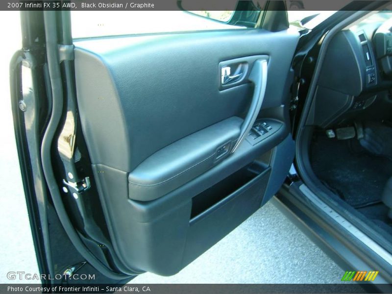 Black Obsidian / Graphite 2007 Infiniti FX 35 AWD