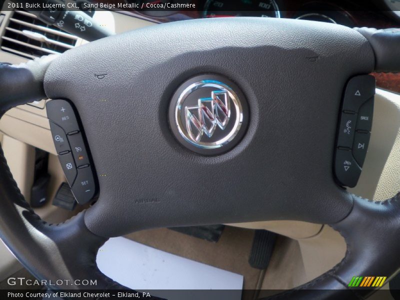 Sand Beige Metallic / Cocoa/Cashmere 2011 Buick Lucerne CXL