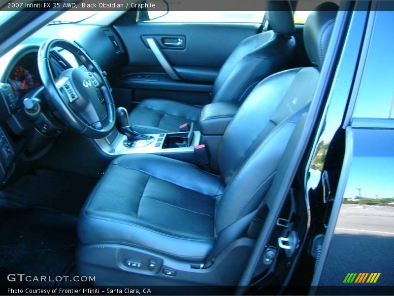 Black Obsidian / Graphite 2007 Infiniti FX 35 AWD
