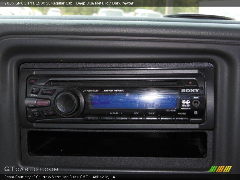 Deep Blue Metallic / Dark Pewter 2006 GMC Sierra 1500 SL Regular Cab