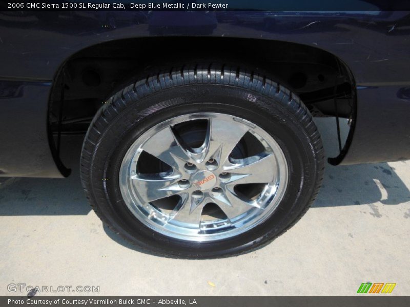 Deep Blue Metallic / Dark Pewter 2006 GMC Sierra 1500 SL Regular Cab