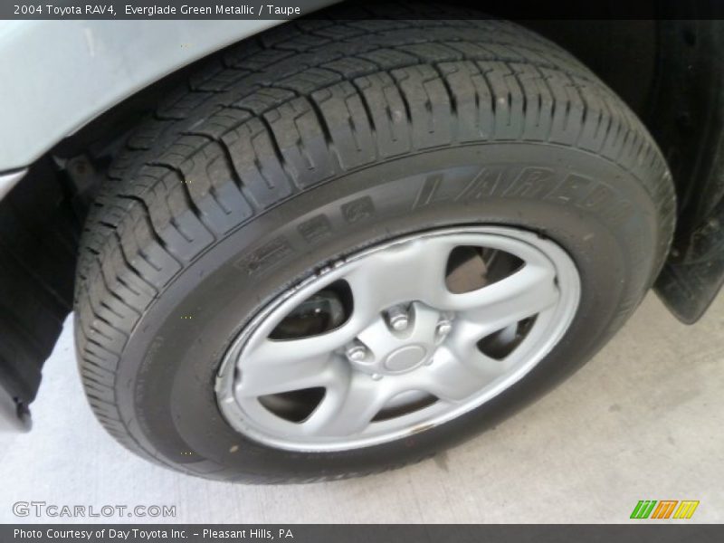 Everglade Green Metallic / Taupe 2004 Toyota RAV4
