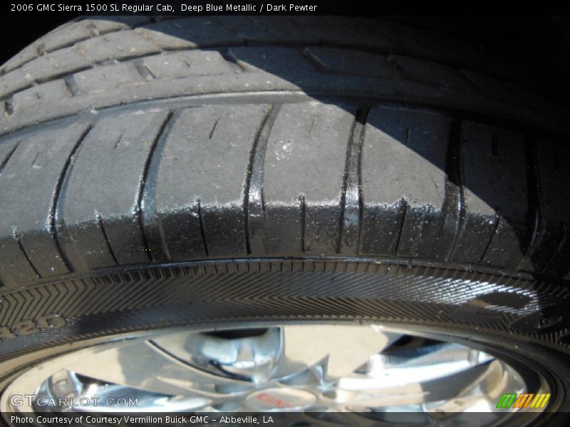 Deep Blue Metallic / Dark Pewter 2006 GMC Sierra 1500 SL Regular Cab