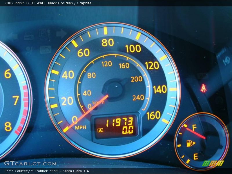 Black Obsidian / Graphite 2007 Infiniti FX 35 AWD