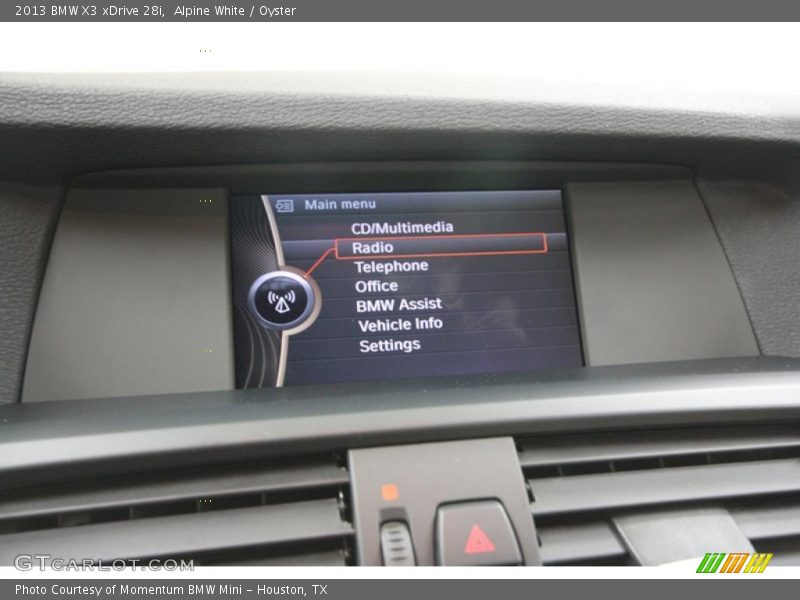 Alpine White / Oyster 2013 BMW X3 xDrive 28i