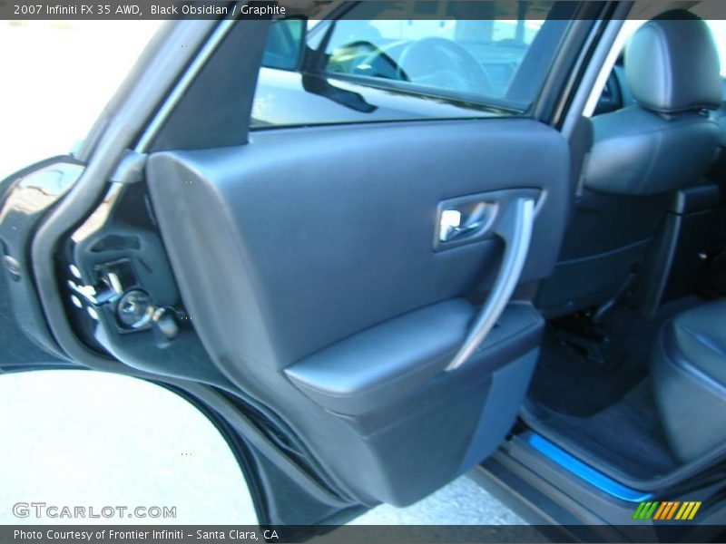 Black Obsidian / Graphite 2007 Infiniti FX 35 AWD