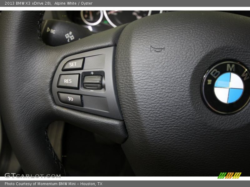 Alpine White / Oyster 2013 BMW X3 xDrive 28i