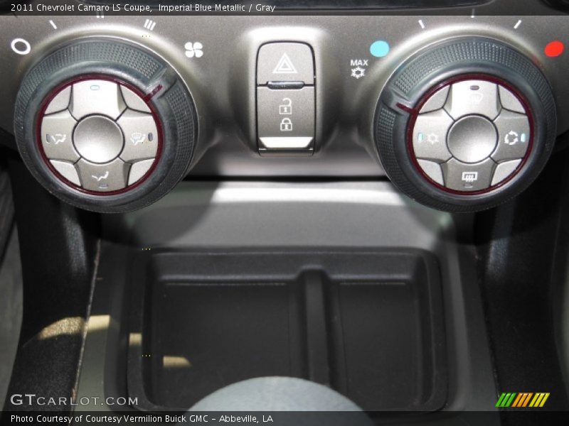 Imperial Blue Metallic / Gray 2011 Chevrolet Camaro LS Coupe