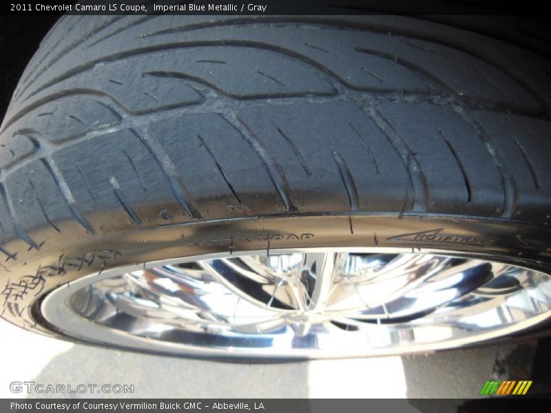 Imperial Blue Metallic / Gray 2011 Chevrolet Camaro LS Coupe