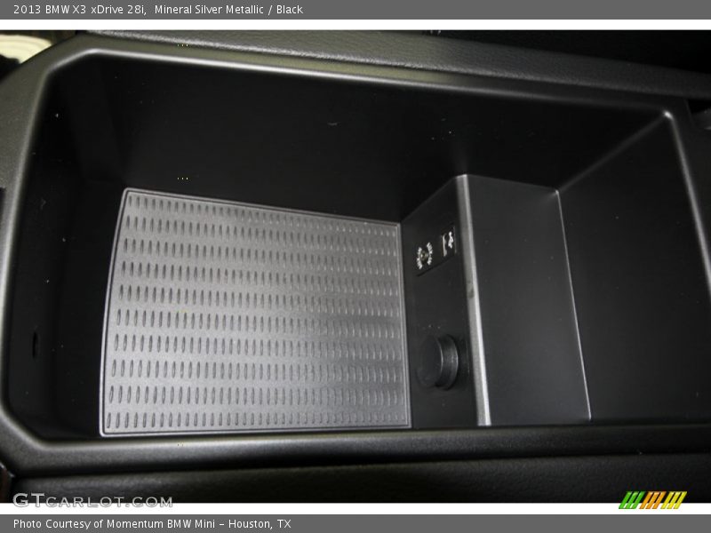 Mineral Silver Metallic / Black 2013 BMW X3 xDrive 28i