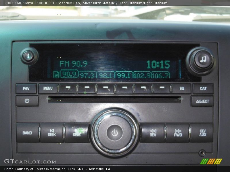 Silver Birch Metallic / Dark Titanium/Light Titanium 2007 GMC Sierra 2500HD SLE Extended Cab