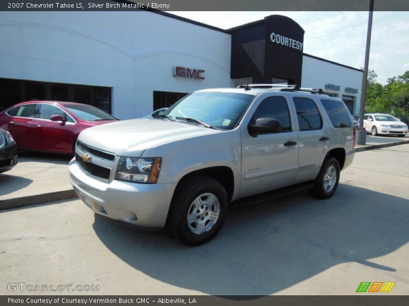 Silver Birch Metallic / Ebony 2007 Chevrolet Tahoe LS