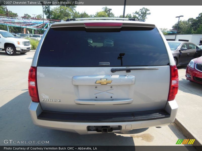 Silver Birch Metallic / Ebony 2007 Chevrolet Tahoe LS