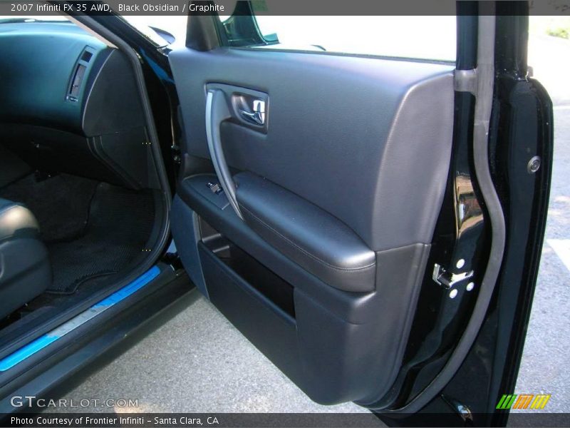 Black Obsidian / Graphite 2007 Infiniti FX 35 AWD