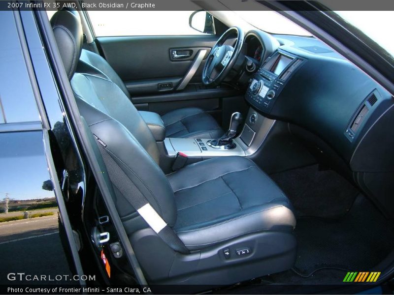 Black Obsidian / Graphite 2007 Infiniti FX 35 AWD