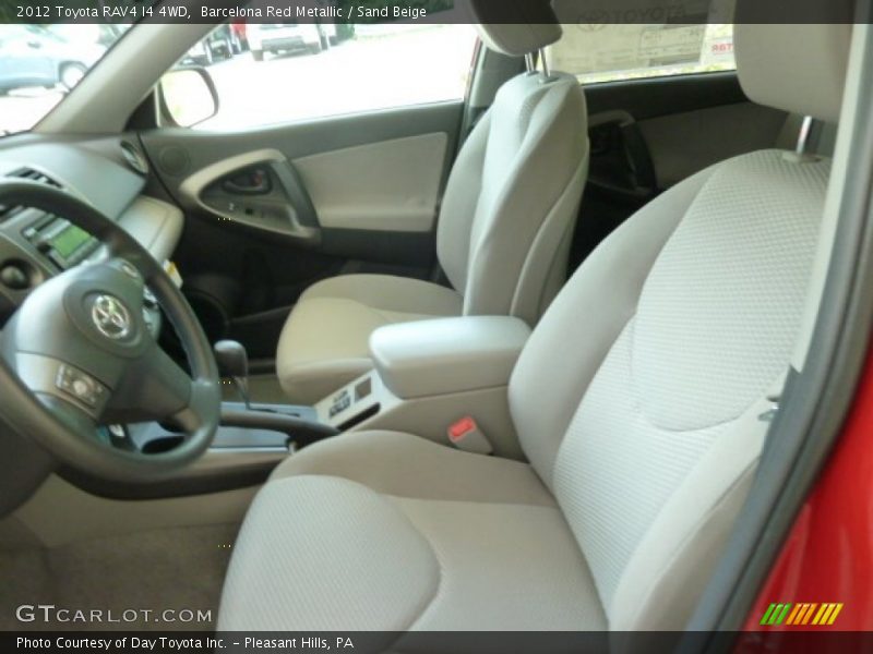 Barcelona Red Metallic / Sand Beige 2012 Toyota RAV4 I4 4WD