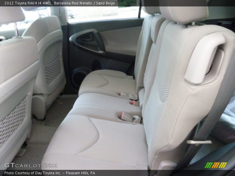 Barcelona Red Metallic / Sand Beige 2012 Toyota RAV4 I4 4WD