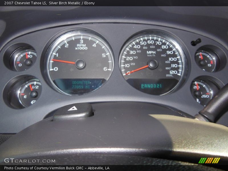 Silver Birch Metallic / Ebony 2007 Chevrolet Tahoe LS