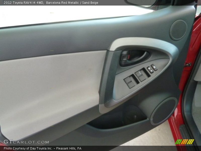 Barcelona Red Metallic / Sand Beige 2012 Toyota RAV4 I4 4WD