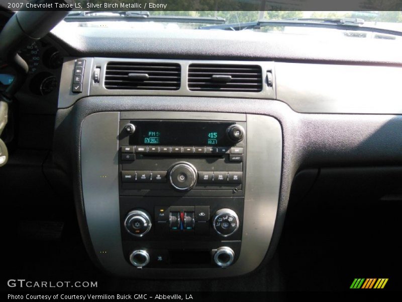 Silver Birch Metallic / Ebony 2007 Chevrolet Tahoe LS