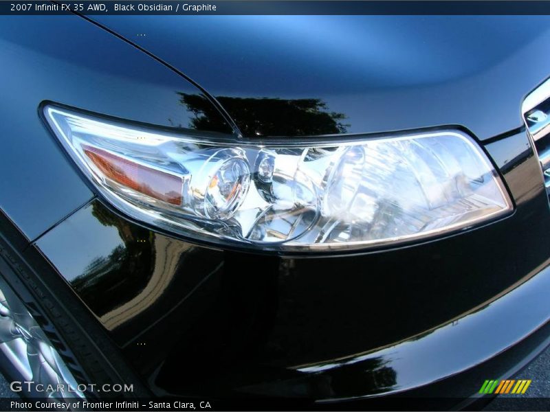 Black Obsidian / Graphite 2007 Infiniti FX 35 AWD