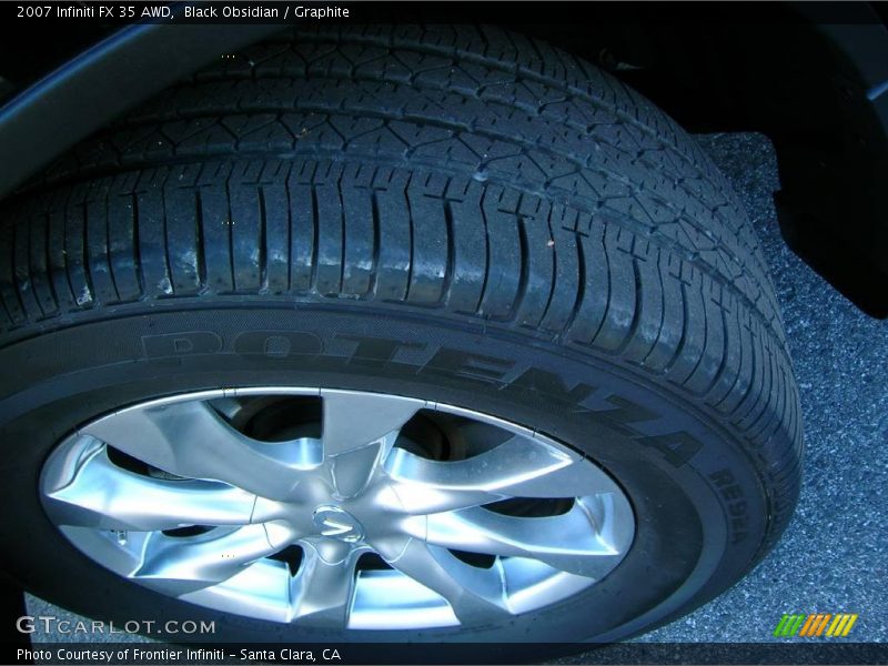 Black Obsidian / Graphite 2007 Infiniti FX 35 AWD
