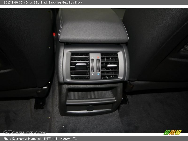 Black Sapphire Metallic / Black 2013 BMW X3 xDrive 28i