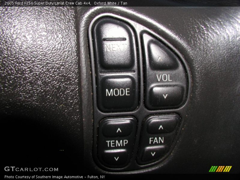 Oxford White / Tan 2005 Ford F350 Super Duty Lariat Crew Cab 4x4