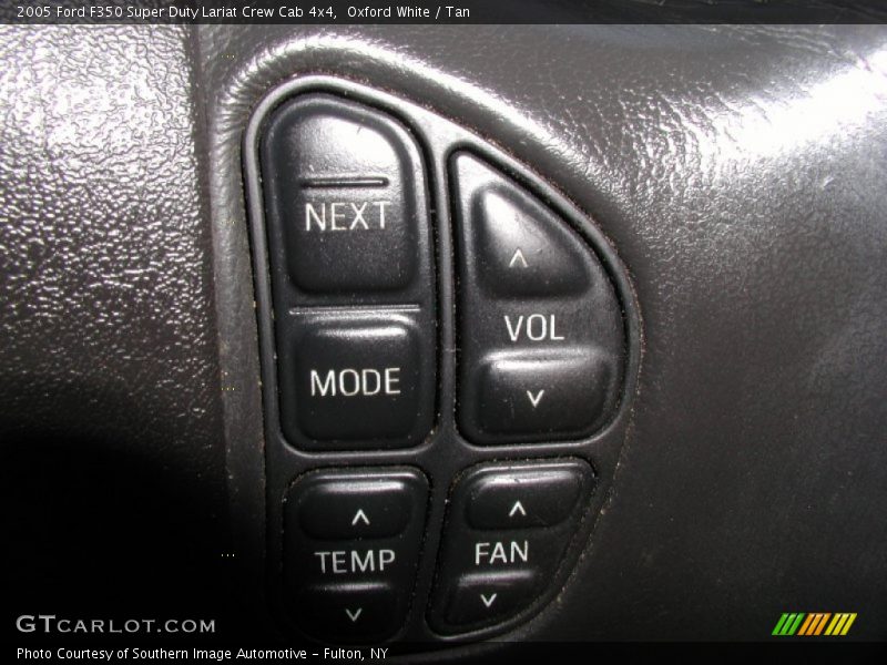 Oxford White / Tan 2005 Ford F350 Super Duty Lariat Crew Cab 4x4