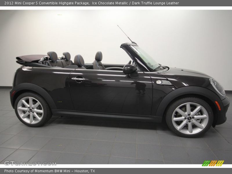  2012 Cooper S Convertible Highgate Package Ice Chocolate Metallic