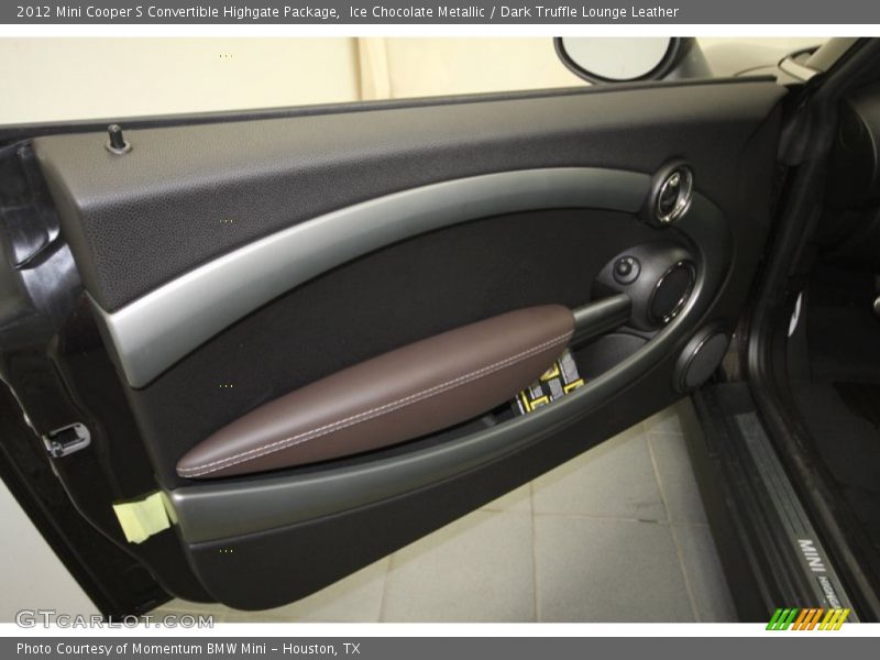 Door Panel of 2012 Cooper S Convertible Highgate Package