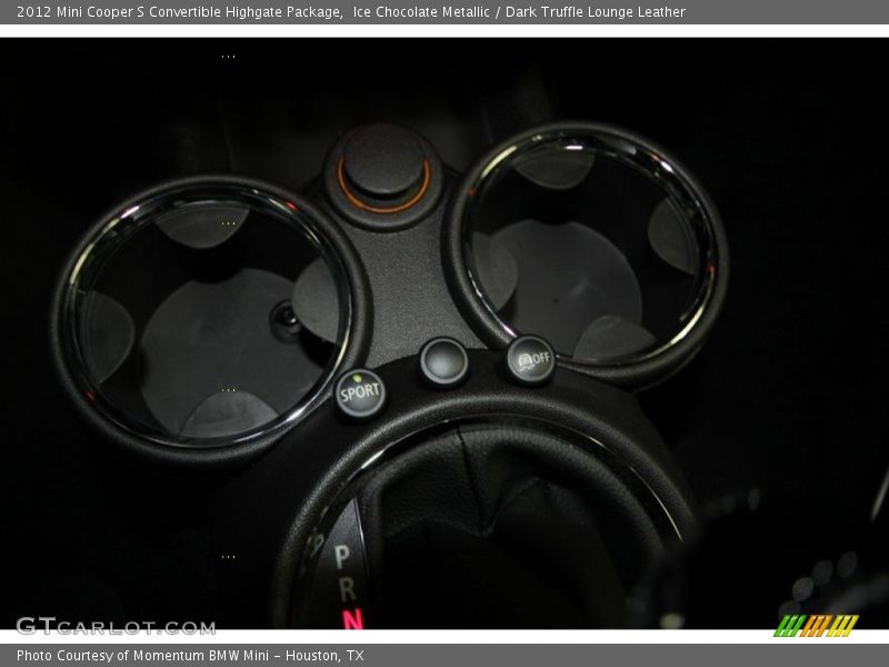 Ice Chocolate Metallic / Dark Truffle Lounge Leather 2012 Mini Cooper S Convertible Highgate Package