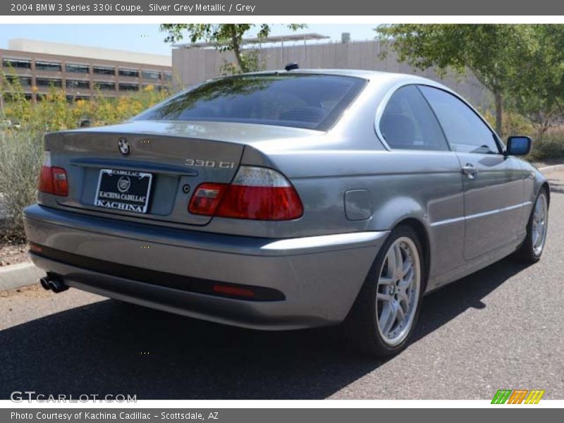 Silver Grey Metallic / Grey 2004 BMW 3 Series 330i Coupe