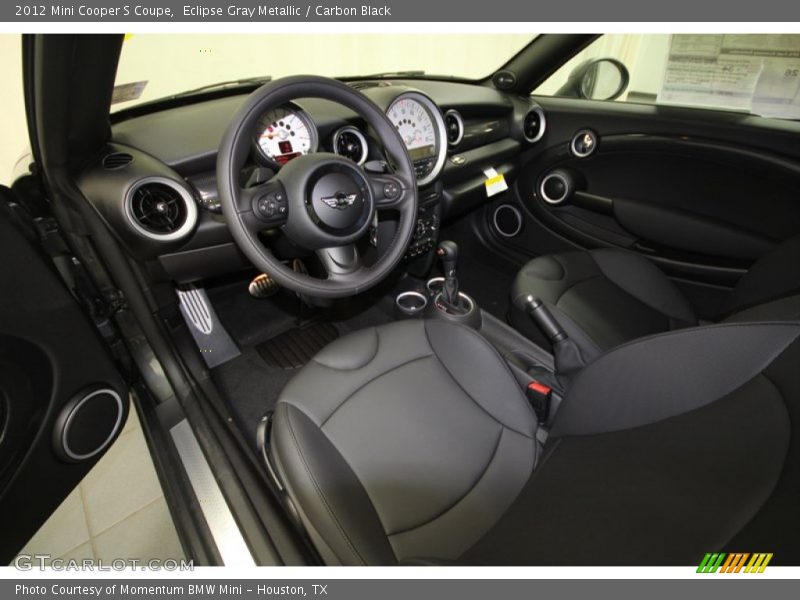 Eclipse Gray Metallic / Carbon Black 2012 Mini Cooper S Coupe
