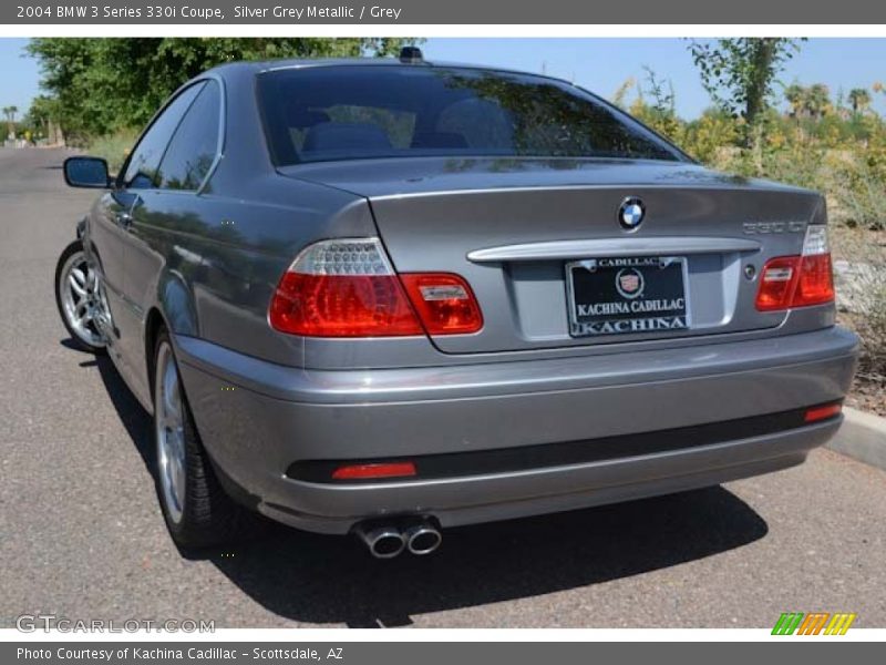 Silver Grey Metallic / Grey 2004 BMW 3 Series 330i Coupe