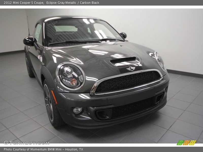 Eclipse Gray Metallic / Carbon Black 2012 Mini Cooper S Coupe