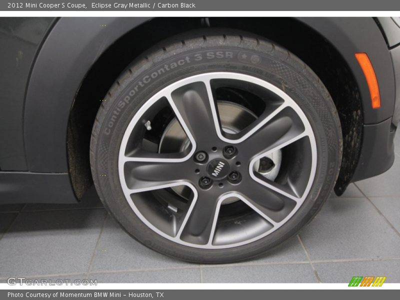 Eclipse Gray Metallic / Carbon Black 2012 Mini Cooper S Coupe