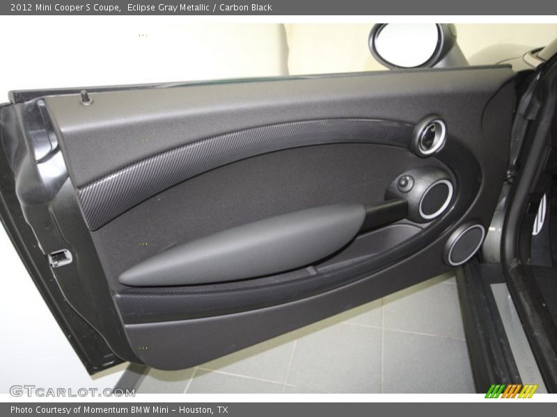 Eclipse Gray Metallic / Carbon Black 2012 Mini Cooper S Coupe