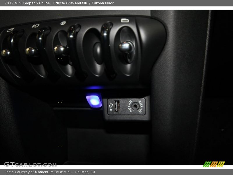 Eclipse Gray Metallic / Carbon Black 2012 Mini Cooper S Coupe