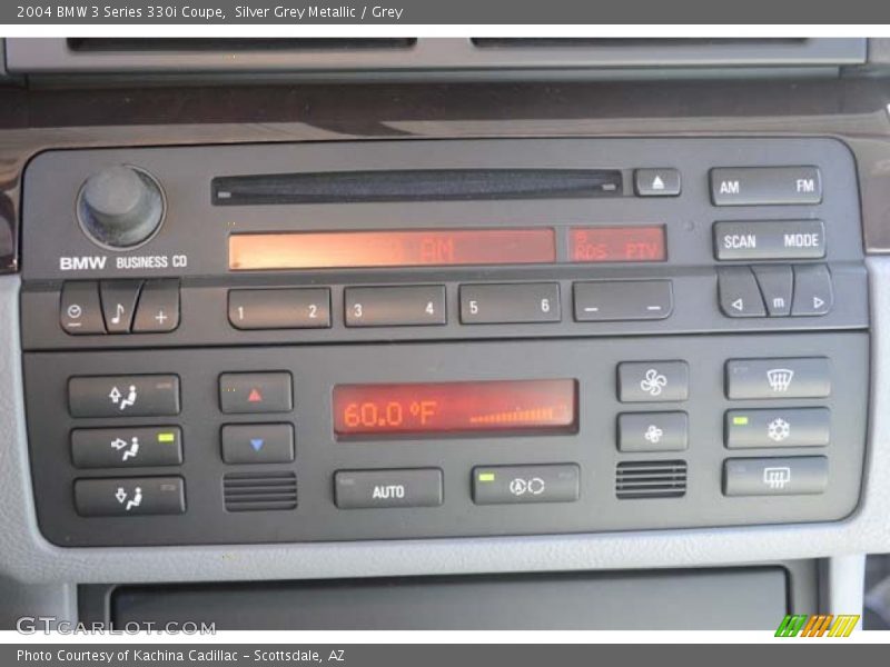 Silver Grey Metallic / Grey 2004 BMW 3 Series 330i Coupe