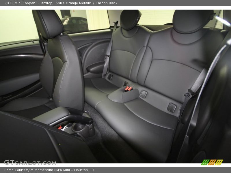 Spice Orange Metallic / Carbon Black 2012 Mini Cooper S Hardtop