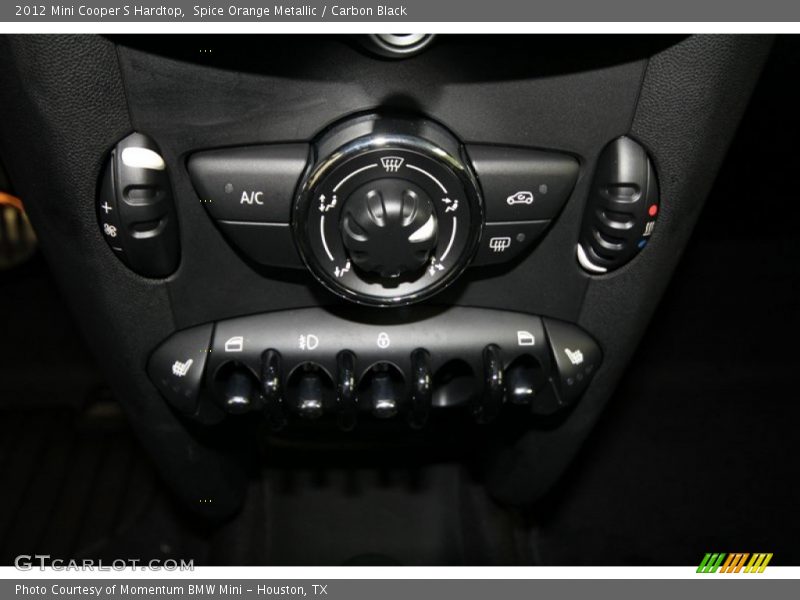 Spice Orange Metallic / Carbon Black 2012 Mini Cooper S Hardtop