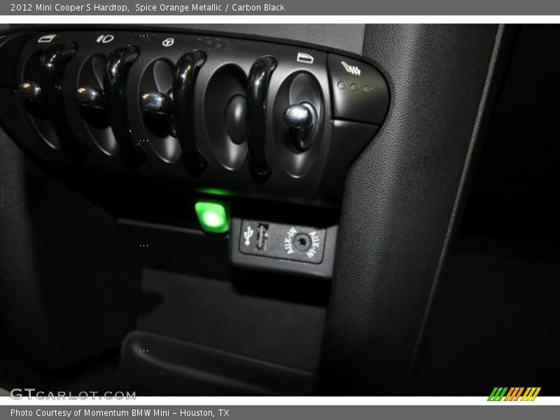 Spice Orange Metallic / Carbon Black 2012 Mini Cooper S Hardtop