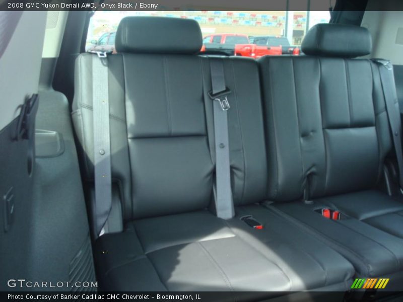 Onyx Black / Ebony 2008 GMC Yukon Denali AWD