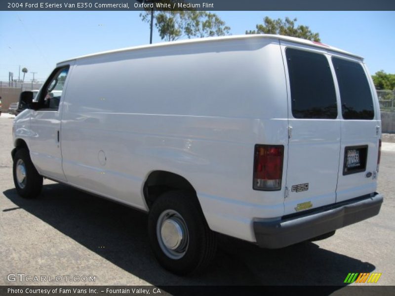Oxford White / Medium Flint 2004 Ford E Series Van E350 Commercial